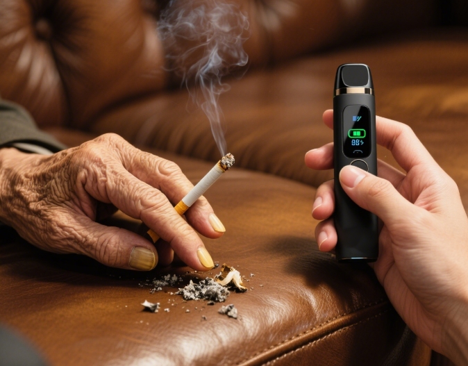 Elektronske cigarete v primerjavi s tradicionalnimi cigaretami